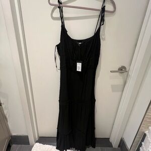 Paige textured black sundress (brand new/ tags still on)